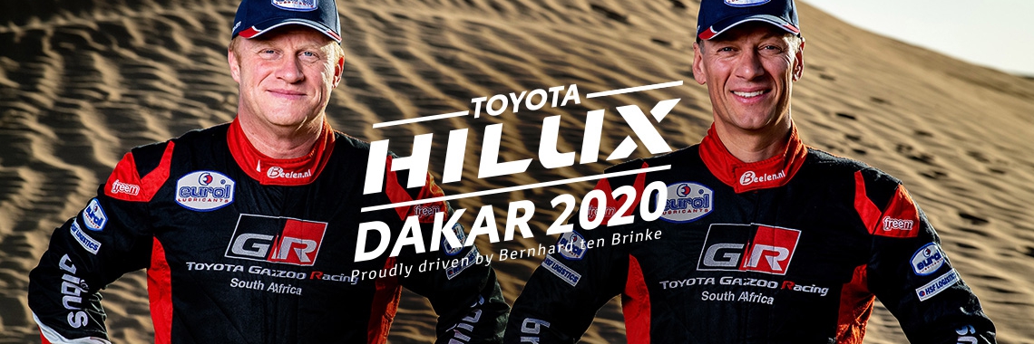 Volg Bernhard ten Brinke tijdens Dakar 2020